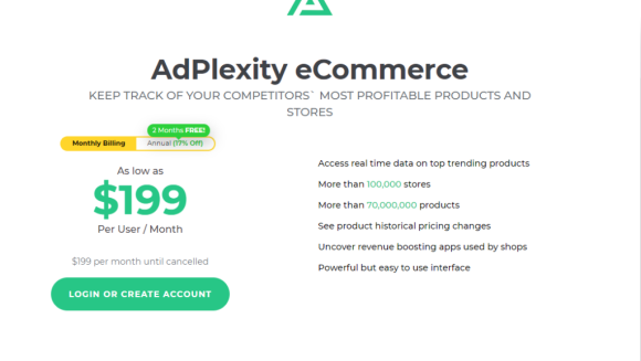 AdPlexity ECommerce Pricing