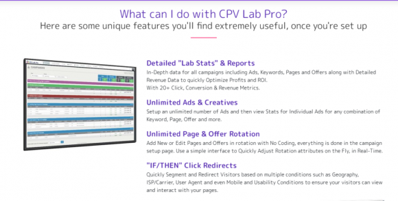 CPV Lab Pro Features
