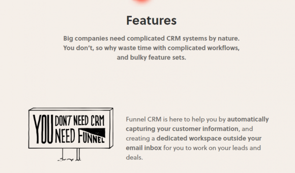 Funnel CRM Features