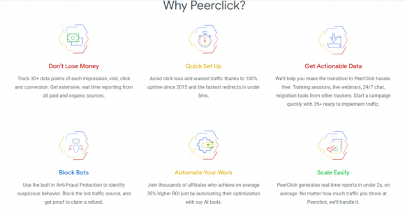 PeerClick Features